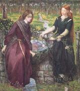 Dante Gabriel Rossetti, Dante's Vision of Rachel and Leah (mk28)